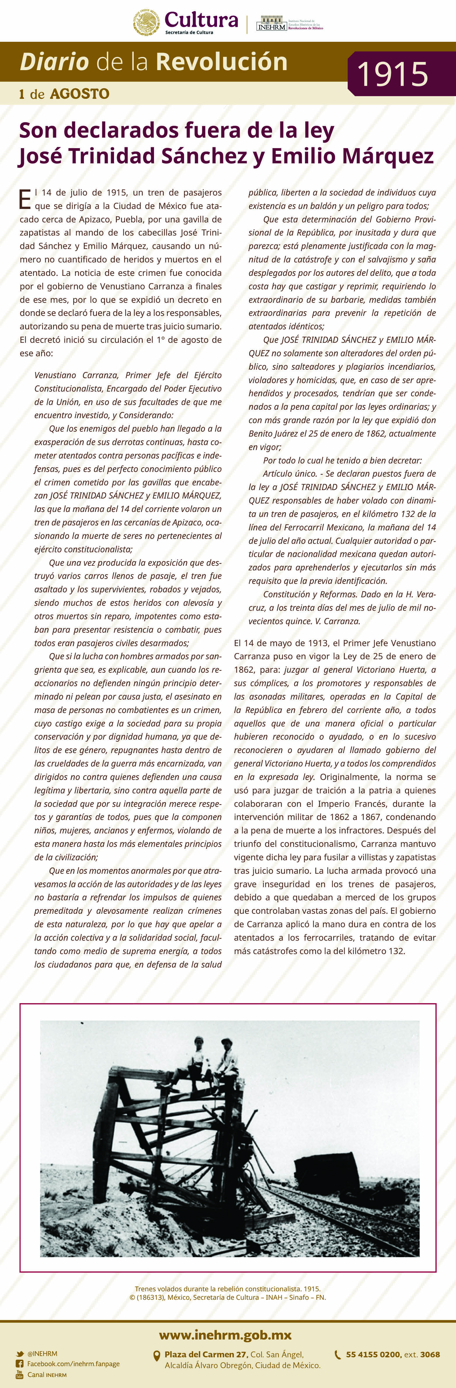 1 de agosto 1915
