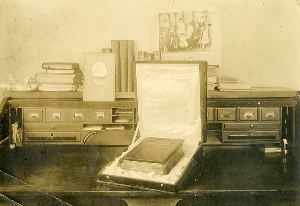 Ejemplar de la Constitucin de 1917.