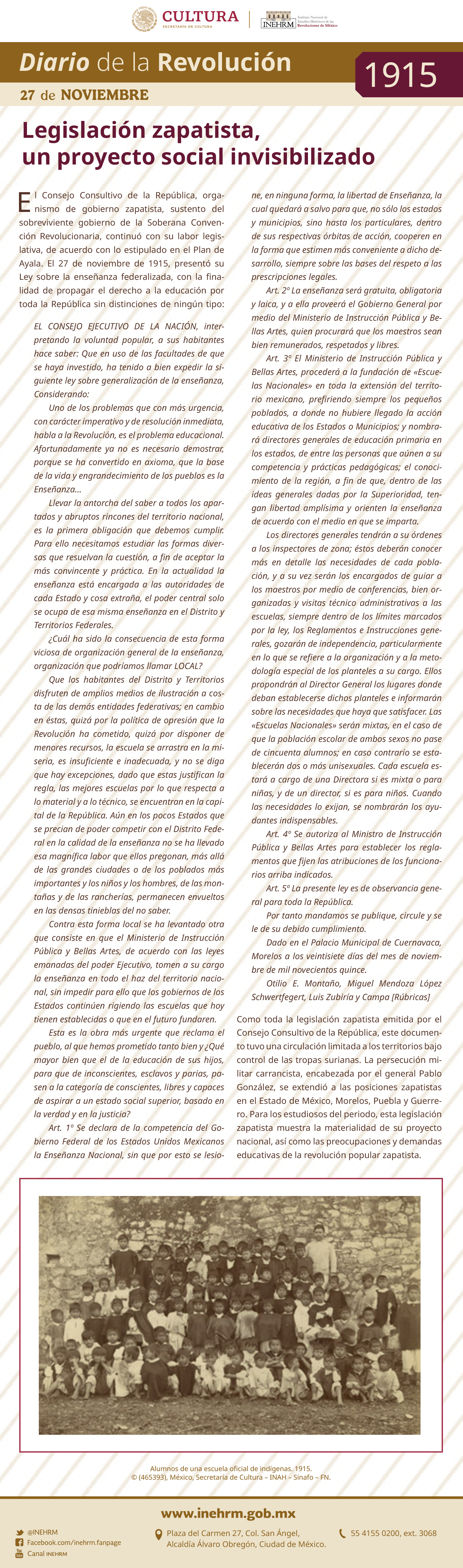 27 de noviembre 1915