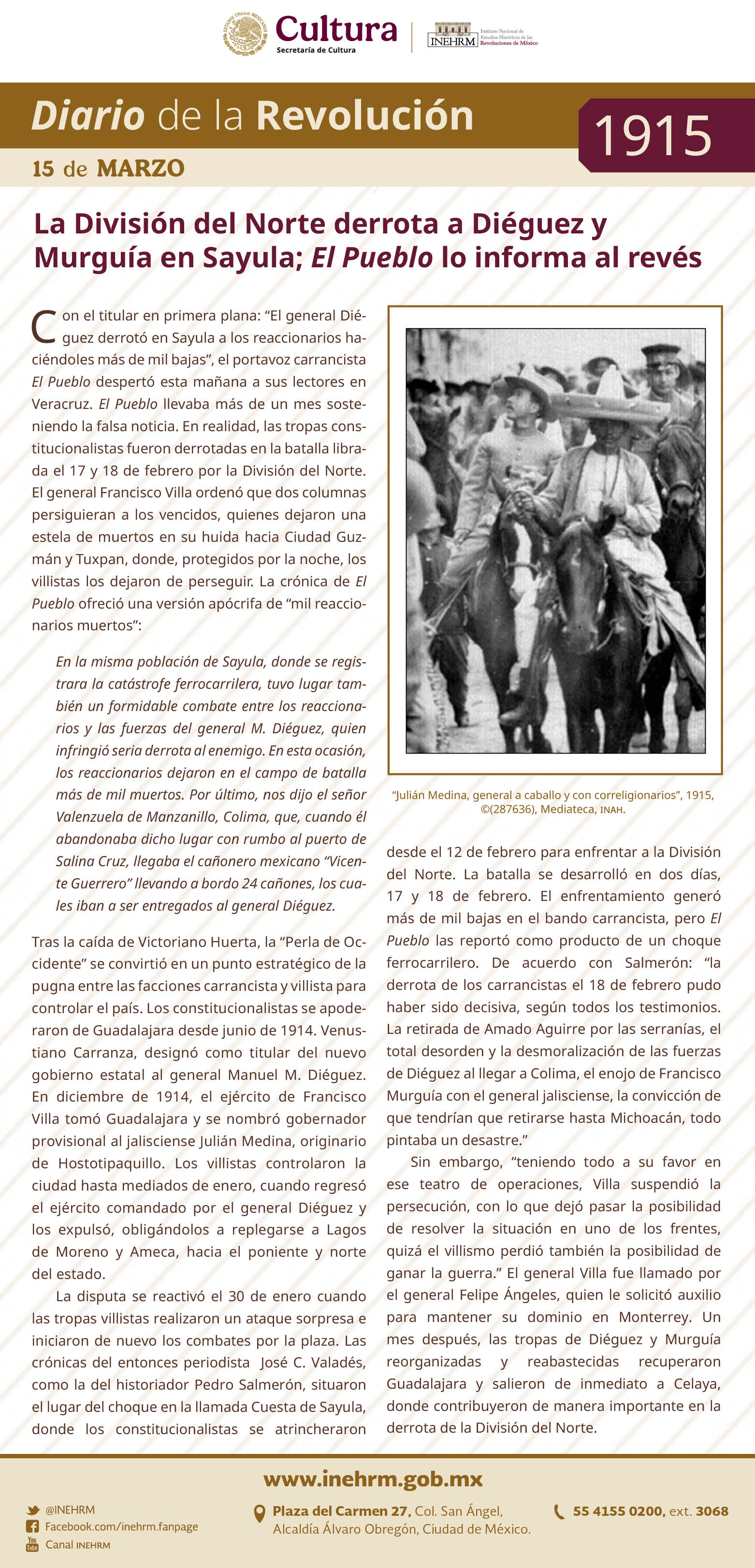 15 de marzo 1915